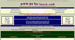 Desktop Screenshot of goforlunch.com